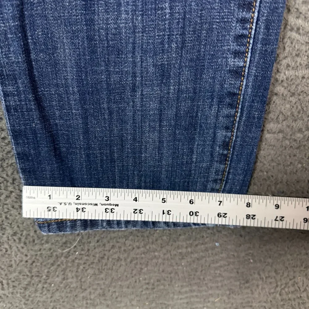 Lucky Brand Jeans Mens 32x32 Blue 221 Original Straight Fit Dark Wash Denim Pant
